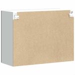 Casa si Gradina - Mobilier - Comode si corpuri - Corpuri bucatarie - Dulap de bucatarie cu usa din sticla din stejar maro „Porto”., mărime 80x31x60 cm, model 1x dulap de perete din sticlă (2 uși) - Infinity.ro
