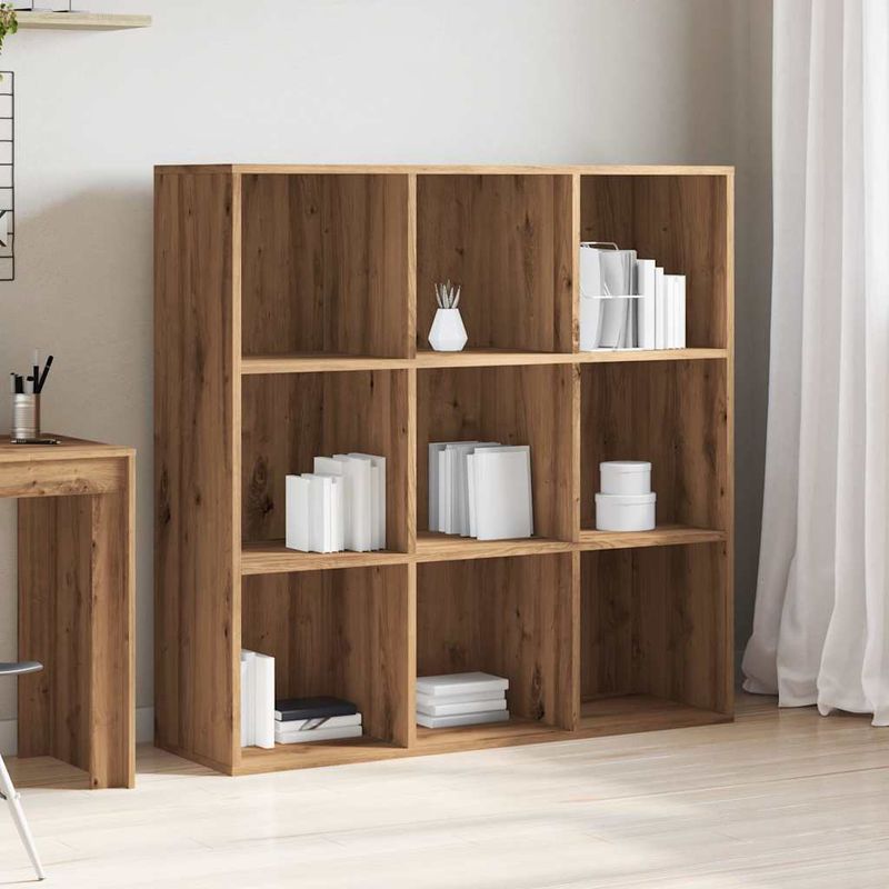 Casa si Gradina - Mobilier - Biblioteci si rafturi - Biblioteci - Biblioteca, stejar artizanal, 98x29x97,5 cm - Infinity.ro