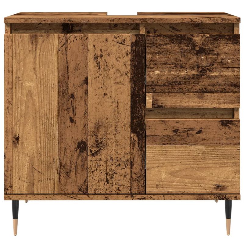 Casa si Gradina - Mobilier - Mobilier baie - Corpuri baie - Dulap de baie, lemn vechi, 65x33x60 cm, lemn prelucrat - Infinity.ro