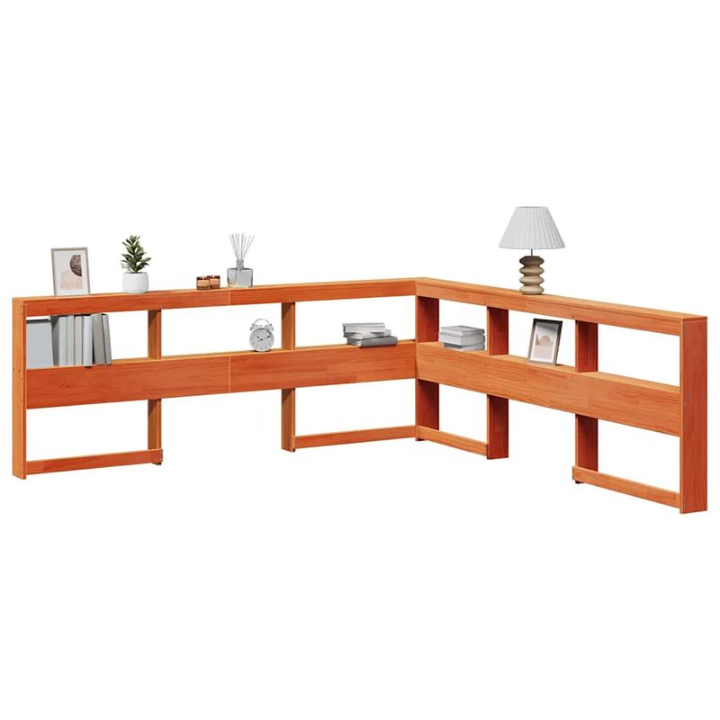 Casa si Gradina - Mobilier - Paturi si accesorii - Accesorii paturi - Tablie de pat LED  cu design blocuri de diamante gri inchis 144 cm tesatura - Infinity.ro