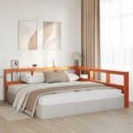 Casa si Gradina - Mobilier - Paturi si accesorii - Accesorii paturi - Tablie de pat LED  cu design blocuri de diamante gri inchis 144 cm tesatura - Infinity.ro