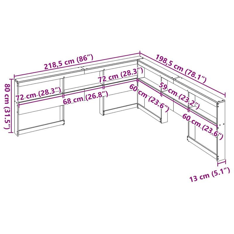 Casa si Gradina - Mobilier - Paturi si accesorii - Accesorii paturi - Tablie de pat LED  cu design blocuri de diamante gri inchis 144 cm tesatura - Infinity.ro
