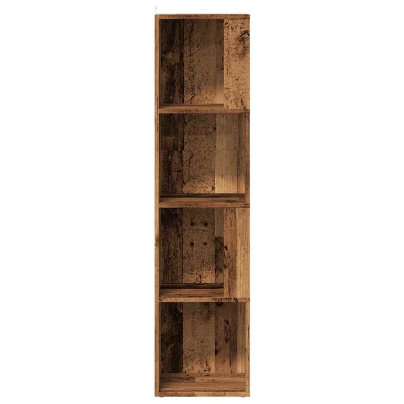 Casa si Gradina - Mobilier - Dulapuri si sifoniere - Dulapuri - Dulap de colt, Lemn vechi, 33x33x132 cm, PAL - Infinity.ro