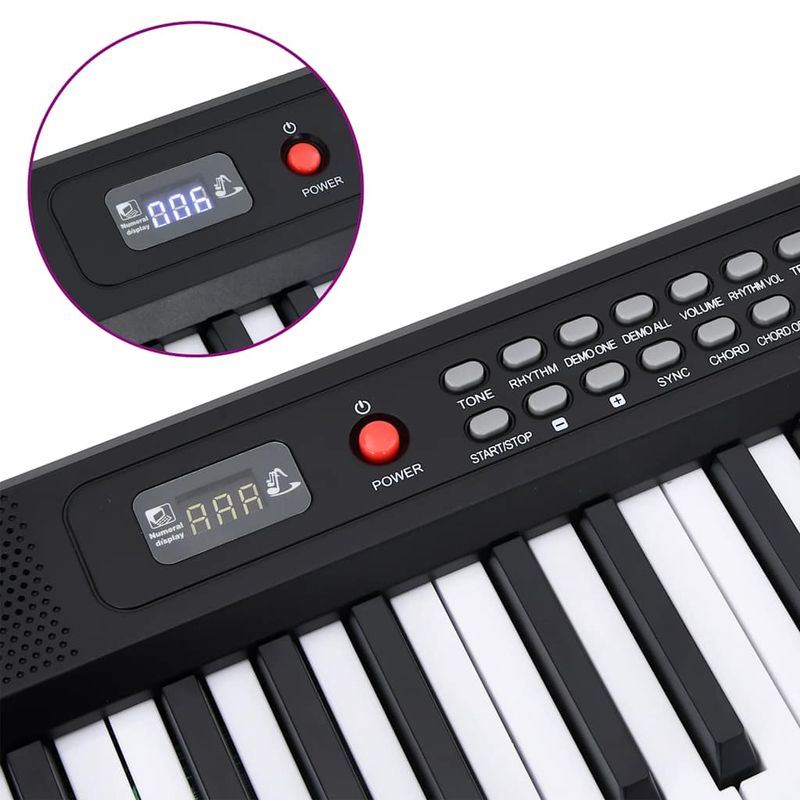 TV, Audio-Video si Foto - Instrumente muzicale - Instrumente electrice si electronice - Tastatura electrica pian cu 88 taste cu suport muzica pliabila - Infinity.ro