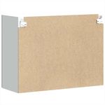 Casa si Gradina - Mobilier - Comode si corpuri - Corpuri bucatarie - Dulap bucatarie cu usa sticla Kalmar lemn prelucrat gri Sonoma - Infinity.ro