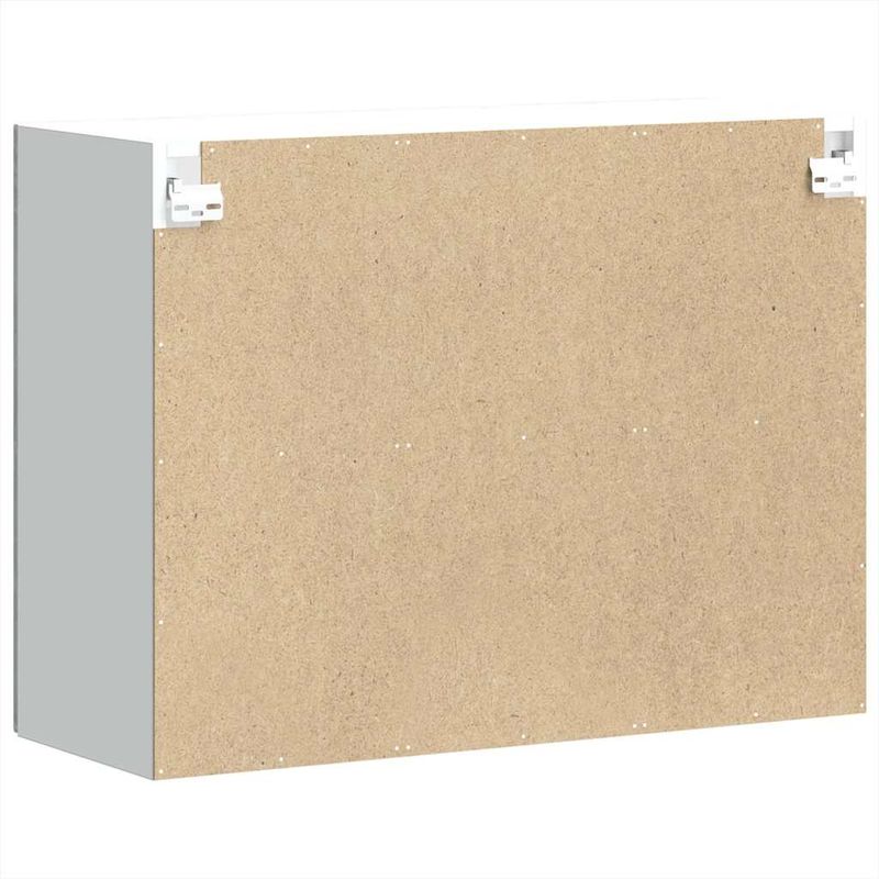 Casa si Gradina - Mobilier - Comode si corpuri - Corpuri bucatarie - Dulap bucatarie cu usa sticla Kalmar lemn prelucrat gri Sonoma - Infinity.ro