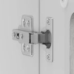 Casa si Gradina - Mobilier - Comode si corpuri - Corpuri bucatarie - Dulap bucatarie cu usa sticla Kalmar lemn prelucrat gri Sonoma - Infinity.ro