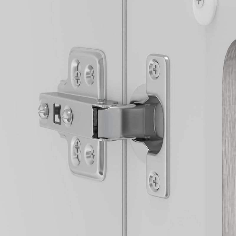 Casa si Gradina - Mobilier - Comode si corpuri - Corpuri bucatarie - Dulap bucatarie cu usa sticla Kalmar lemn prelucrat gri Sonoma - Infinity.ro