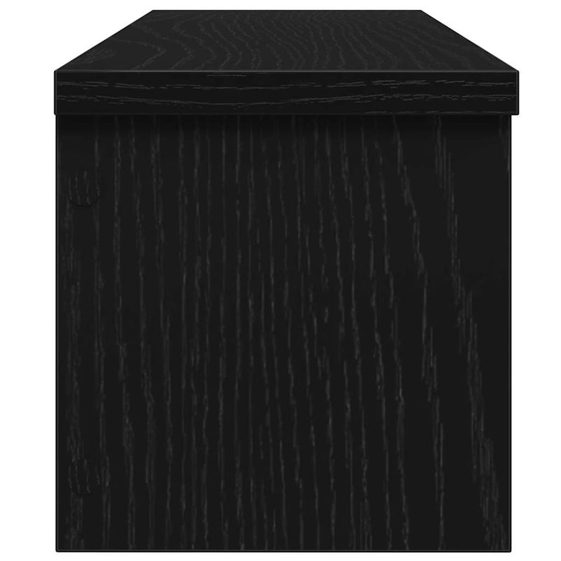 Casa si Gradina - Bucatarie si vesela - Organizare si depozitare bucatarie - Suporturi tacamuri si vase - Rafturi de bucatarie stivuibile 2 buc Negru 60x15x16 cm - Infinity.ro