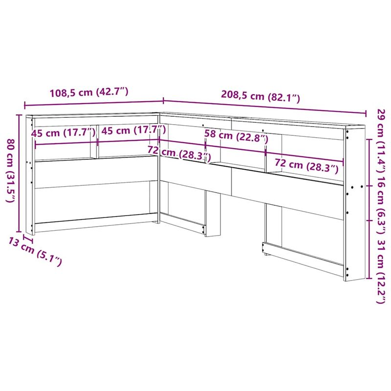 Casa si Gradina - Mobilier - Paturi si accesorii - Accesorii paturi - Tablie de pat cu LED, cu tapiterie butonata, maro inchis, 100 cm, din tesatura - Infinity.ro