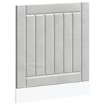 Electronice si Electrocasnice - Masini de spalat vase - Accesorii masini de spalat vase - Panou pentru masina spalat vase Lucca Lemn prelucrat gri beton, mărime 60x1.5x67 cm - Infinity.ro