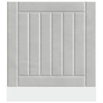 Electronice si Electrocasnice - Masini de spalat vase - Accesorii masini de spalat vase - Panou pentru masina spalat vase Lucca Lemn prelucrat gri beton, mărime 60x1.5x67 cm - Infinity.ro