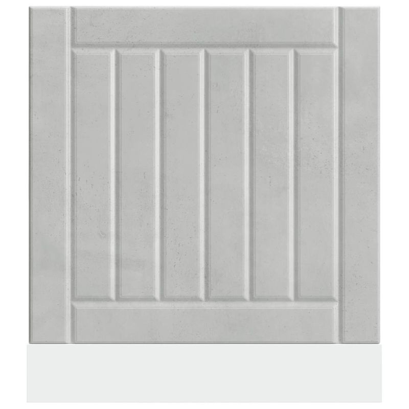 Electronice si Electrocasnice - Masini de spalat vase - Accesorii masini de spalat vase - Panou pentru masina spalat vase Lucca Lemn prelucrat gri beton, mărime 60x1.5x67 cm - Infinity.ro