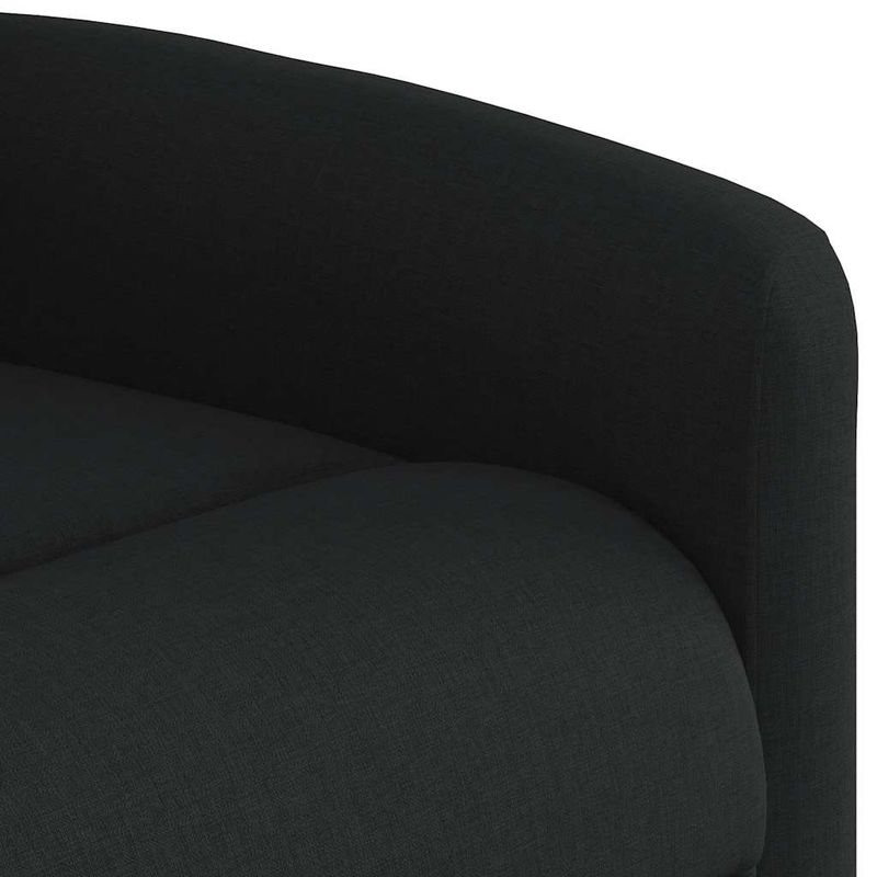 Casa si Gradina - Mobilier - Scaune si fotolii - Fotolii - Fotoliu rabatabil, negru, material textil - Infinity.ro
