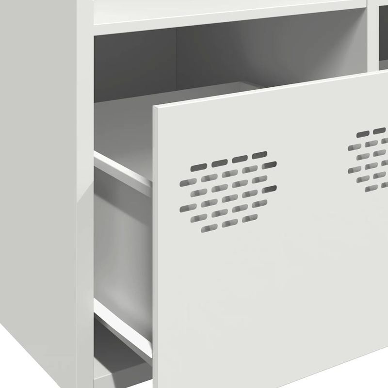 Casa si Gradina - Mobilier - Comode si corpuri - Corpuri bucatarie - Dulap inalt, alb, 68x39x103,5 cm, otel - Infinity.ro