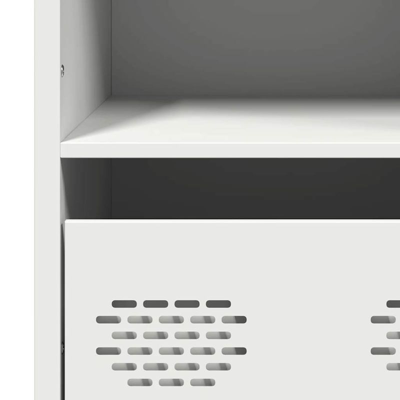 Casa si Gradina - Mobilier - Comode si corpuri - Corpuri bucatarie - Dulap inalt, alb, 68x39x103,5 cm, otel - Infinity.ro