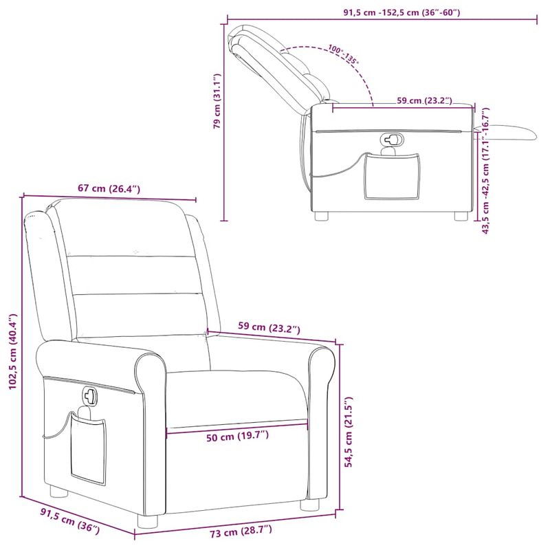 Ingrijire personala si Cosmetice - Sanatate si wellness - Articole wellness - Fotolii de masaj - Fotoliu de masaj rabatabil, negru, material textil - Infinity.ro