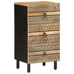 Casa si Gradina - Mobilier - Dulapuri si sifoniere - Dulapuri - Dulap, 40x33,5x75 cm, lemn masiv de mango brut - Infinity.ro