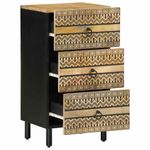 Casa si Gradina - Mobilier - Dulapuri si sifoniere - Dulapuri - Dulap, 40x33,5x75 cm, lemn masiv de mango brut - Infinity.ro