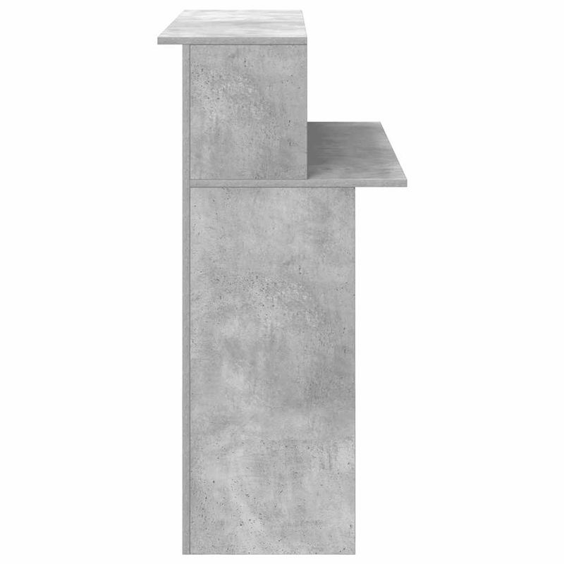 Casa si Gradina - Mobilier - Mese si birouri - Birouri - Birou de receptie Gri beton 100x50x103,5 cm Lemn prelucrat - Infinity.ro