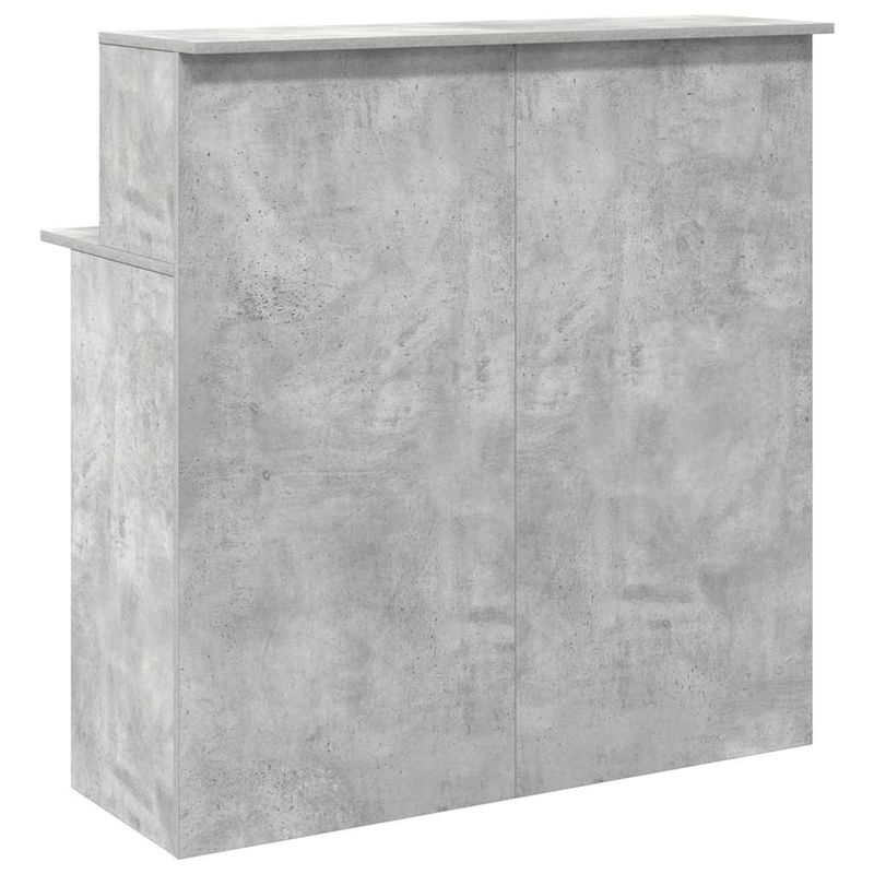 Casa si Gradina - Mobilier - Mese si birouri - Birouri - Birou de receptie Gri beton 100x50x103,5 cm Lemn prelucrat - Infinity.ro