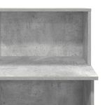 Casa si Gradina - Mobilier - Mese si birouri - Birouri - Birou de receptie Gri beton 100x50x103,5 cm Lemn prelucrat - Infinity.ro