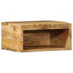 Casa si Gradina - Mobilier - Dulapuri si sifoniere - Dulapuri - Dulapuri TV montate pe perete, 2 buc., lemn masiv de mango brut - Infinity.ro