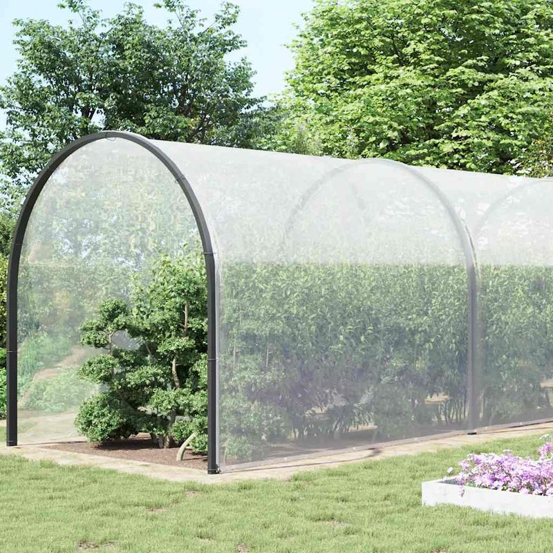 Casa si Gradina - Gradina si terasa - Umbrele si pavilioane - Pavilioane - Prelata transparenta cu ochiuri 10x10 m polietilena - Infinity.ro