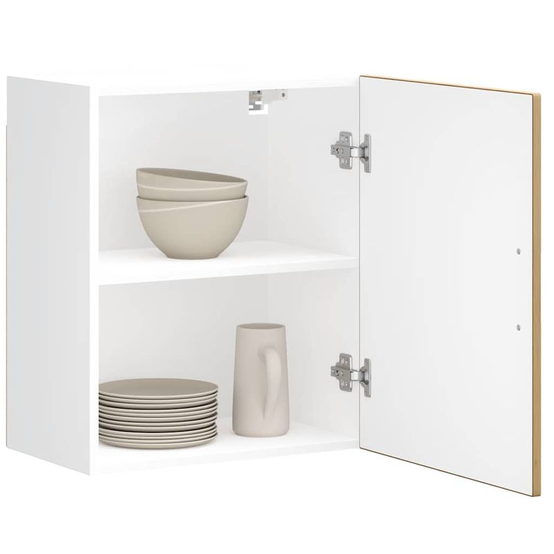 Casa si Gradina - Mobilier - Comode si corpuri - Corpuri bucatarie - Dulapuri de bucatarie 2 buc lemn prelucrat stejar artizanal - Infinity.ro