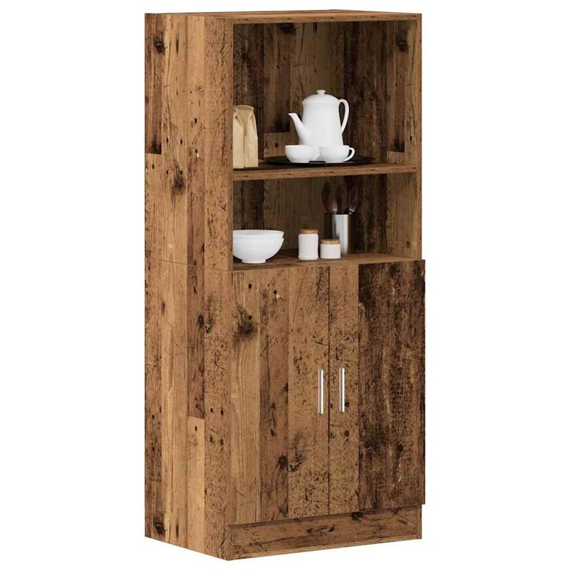 Casa si Gradina - Mobilier - Comode si corpuri - Corpuri bucatarie - Dulap de bucatarie, lemn vechi, 57x41,5x131,5 cm lemn prelucrat - Infinity.ro
