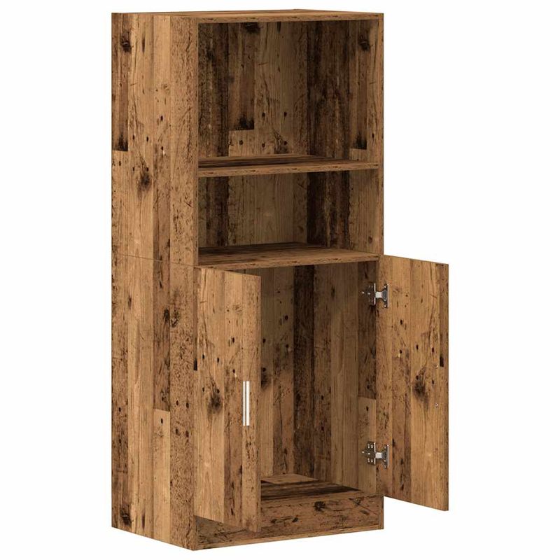 Casa si Gradina - Mobilier - Comode si corpuri - Corpuri bucatarie - Dulap de bucatarie, lemn vechi, 57x41,5x131,5 cm lemn prelucrat - Infinity.ro