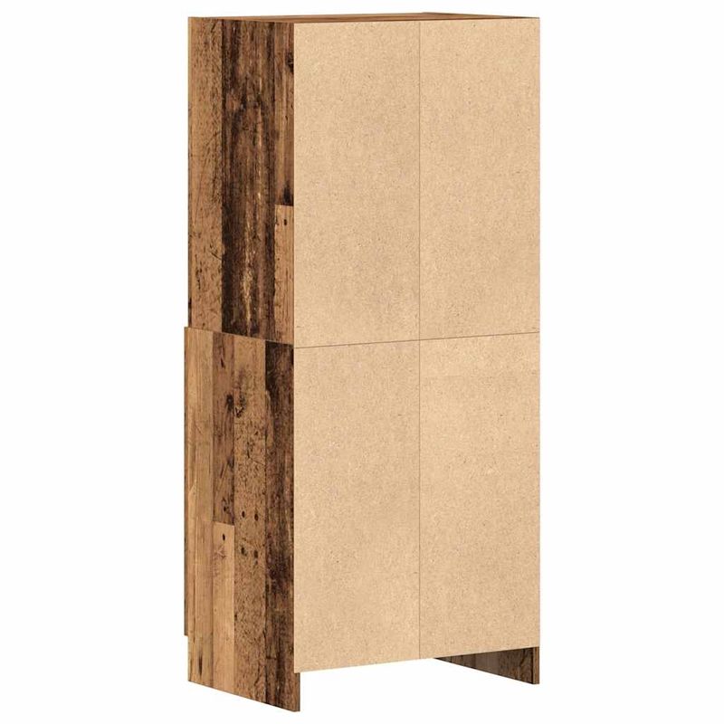 Casa si Gradina - Mobilier - Comode si corpuri - Corpuri bucatarie - Dulap de bucatarie, lemn vechi, 57x41,5x131,5 cm lemn prelucrat - Infinity.ro
