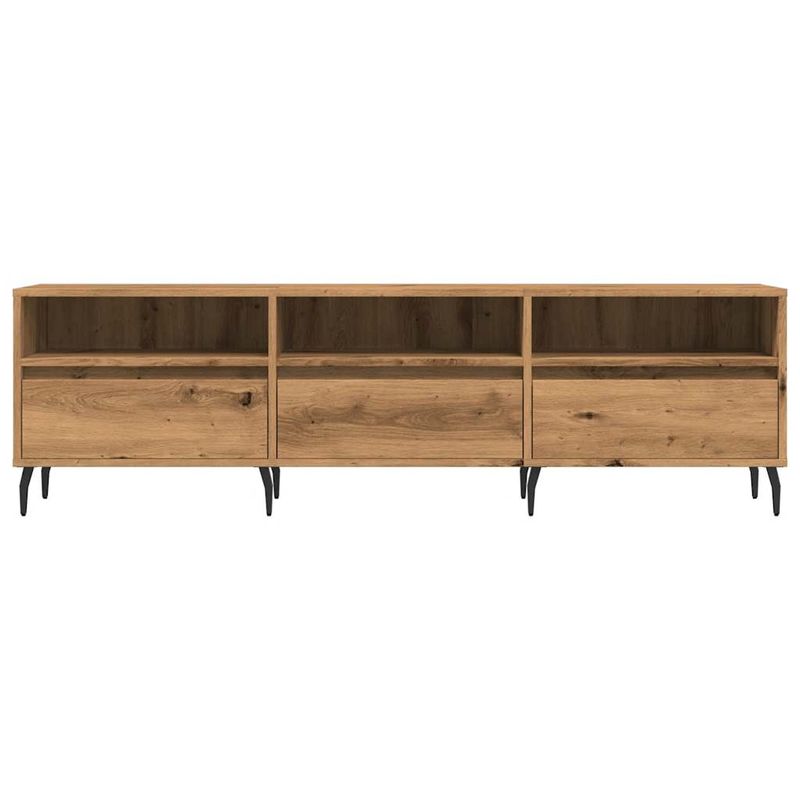 Casa si Gradina - Mobilier - Comode si corpuri - Comode - Comoda TV, stejar artizanal, 150x30x44,5 cm, lemn prelucrat - Infinity.ro