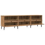 Casa si Gradina - Mobilier - Comode si corpuri - Comode - Comoda TV, stejar artizanal, 150x30x44,5 cm, lemn prelucrat - Infinity.ro