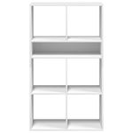 Casa si Gradina - Mobilier - Biblioteci si rafturi - Biblioteci - Biblioteca, alb, 66x31x112 cm, lemn prelucrat - Infinity.ro