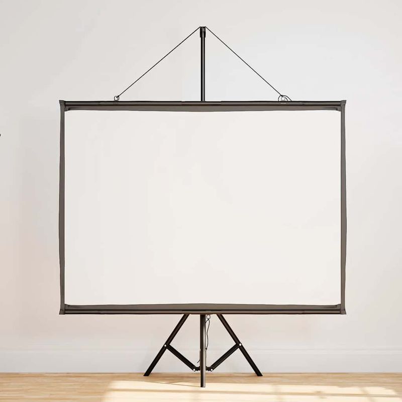 TV, Audio-Video si Foto - Videoproiectoare si accesorii - Ecrane proiectie - Ecran de proiectie cu trepied 72 inch 4:3 - Infinity.ro