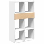 Casa si Gradina - Mobilier - Biblioteci si rafturi - Biblioteci - Biblioteca, alb, 66x31x112 cm, lemn prelucrat - Infinity.ro