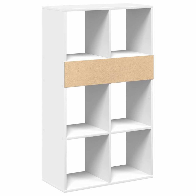Casa si Gradina - Mobilier - Biblioteci si rafturi - Biblioteci - Biblioteca, alb, 66x31x112 cm, lemn prelucrat - Infinity.ro