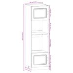 Casa si Gradina - Mobilier - Comode si corpuri - Corpuri bucatarie - Set de dulapuri de bucatarie 7 piese „Kalmar” lemn Sonoma gri - Infinity.ro