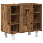 Casa si Gradina - Mobilier - Seturi de mobilier - Seturi baie - Set mobilier de baie, 4 piese, lemn vechi, lemn prelucrat - Infinity.ro