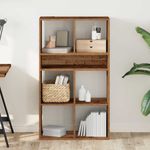 Casa si Gradina - Mobilier - Biblioteci si rafturi - Biblioteci - Biblioteca, lemn vechi, 66x31x112 cm, lemn prelucrat - Infinity.ro