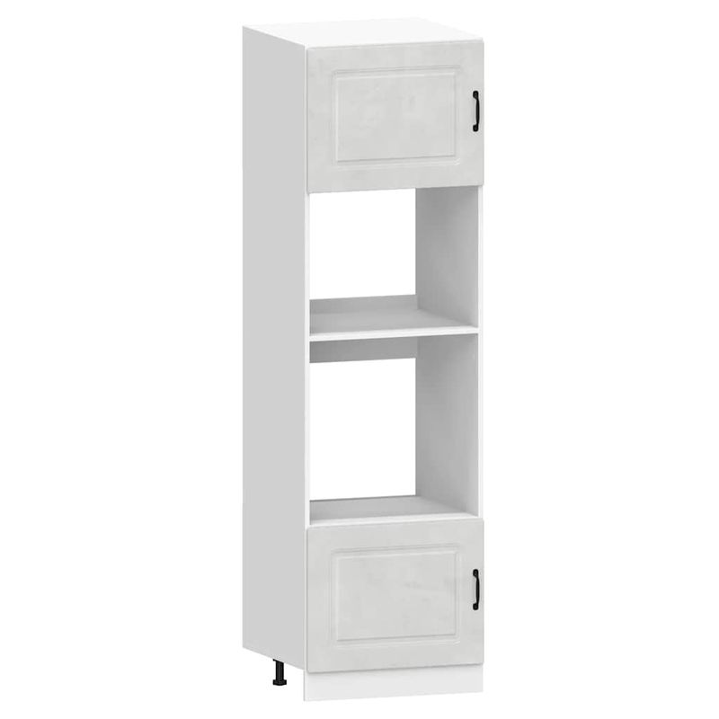 Casa si Gradina - Mobilier - Comode si corpuri - Corpuri bucatarie - Set dulapuri de bucatarie 7 piese „Kalmar” gri beton Lemn - Infinity.ro