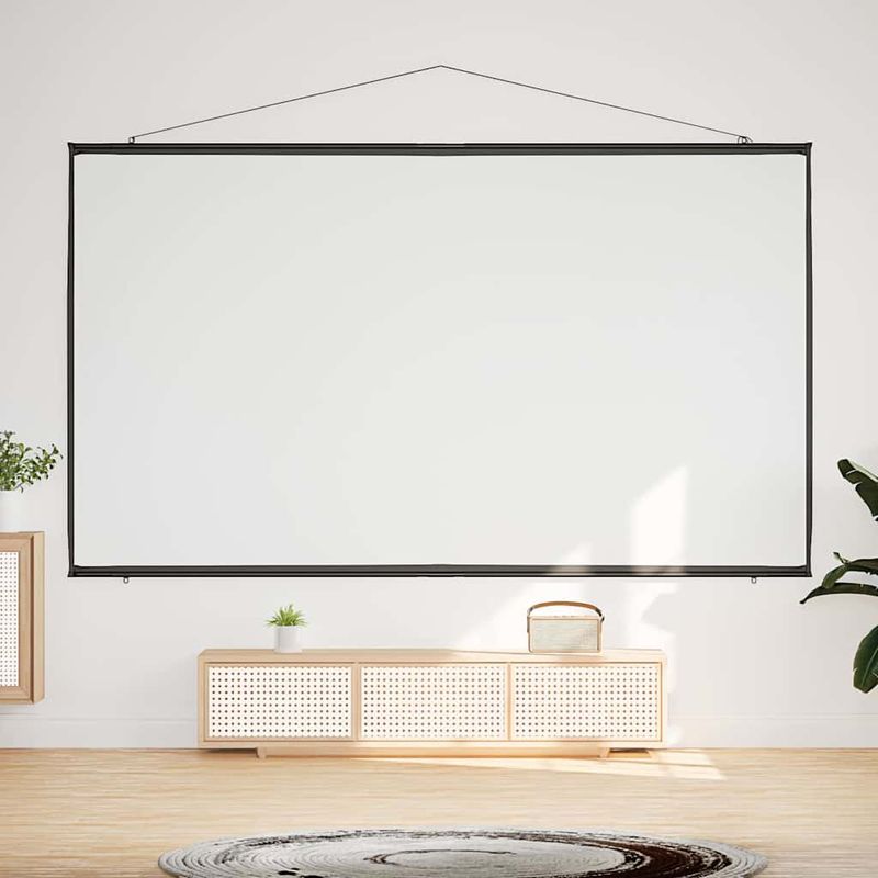 TV, Audio-Video si Foto - Videoproiectoare si accesorii - Ecrane proiectie - Ecran de proiectie suspendat pe perete 120 inch 16:9 - Infinity.ro