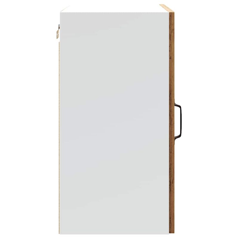 Casa si Gradina - Mobilier - Comode si corpuri - Corpuri bucatarie - Dulap de bucatarie "Porto" din lemn vechi, lemn prelucrat, model 1x dulap de perete (1 ușă), mărime 40x31x60 cm - Infinity.ro