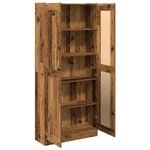 Casa si Gradina - Mobilier - Comode si corpuri - Corpuri bucatarie - Dulap inalt, lemn vechi, 82,5x30,5x185 cm, lemn prelucrat - Infinity.ro