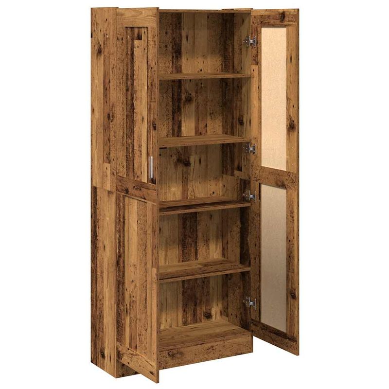 Casa si Gradina - Mobilier - Comode si corpuri - Corpuri bucatarie - Dulap inalt, lemn vechi, 82,5x30,5x185 cm, lemn prelucrat - Infinity.ro