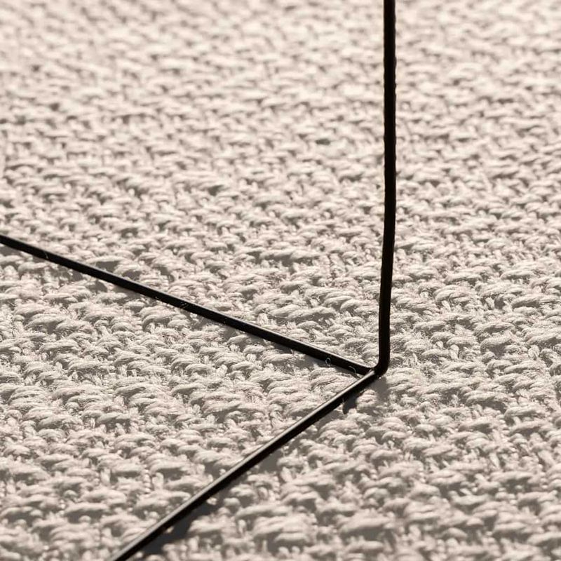 Casa si Gradina - Textile si covoare - Covoare - Covoare casa - Covor „ZIZUR” crem aspect iută pentru interior și exterior, model dreptunghiular, mărime 160x230 cm - Infinity.ro