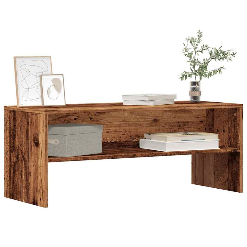 Casa si Gradina - Mobilier - Comode si corpuri - Comode - Comoda TV, Lemn vechi, 100x40x40 cm, PAL - Infinity.ro
