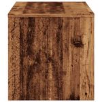 Casa si Gradina - Mobilier - Comode si corpuri - Comode - Comoda TV, Lemn vechi, 100x40x40 cm, PAL - Infinity.ro