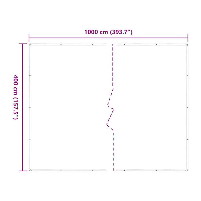 Casa si Gradina - Gradina si terasa - Umbrele si pavilioane - Pavilioane - Prelata transparenta cu ochiuri 4x10 m polietilena - Infinity.ro